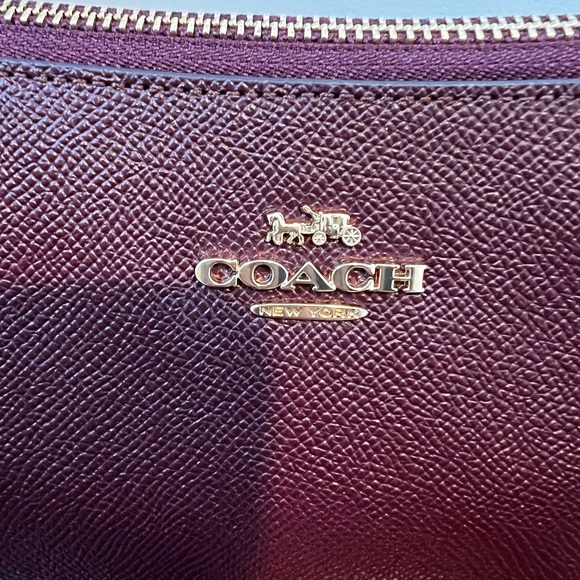 Coach Charlotte Bag Merlot - Picture 6 of 7
